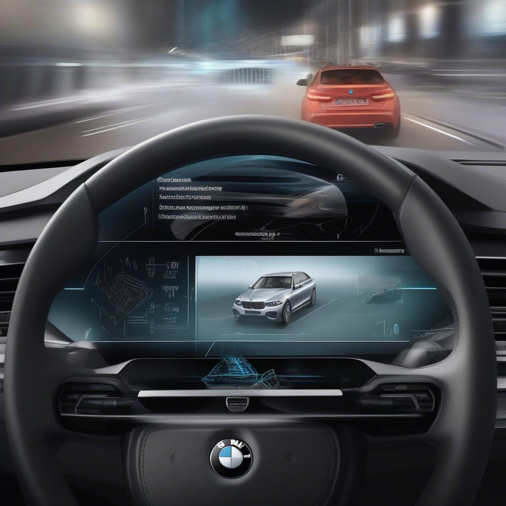 Công Nghệ HUD BMW Hiện Đại