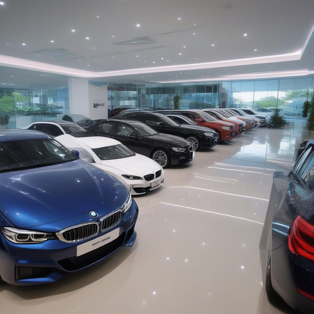 Đại lý BMW miền Bắc với thiết kế hiện đại và sang trọng