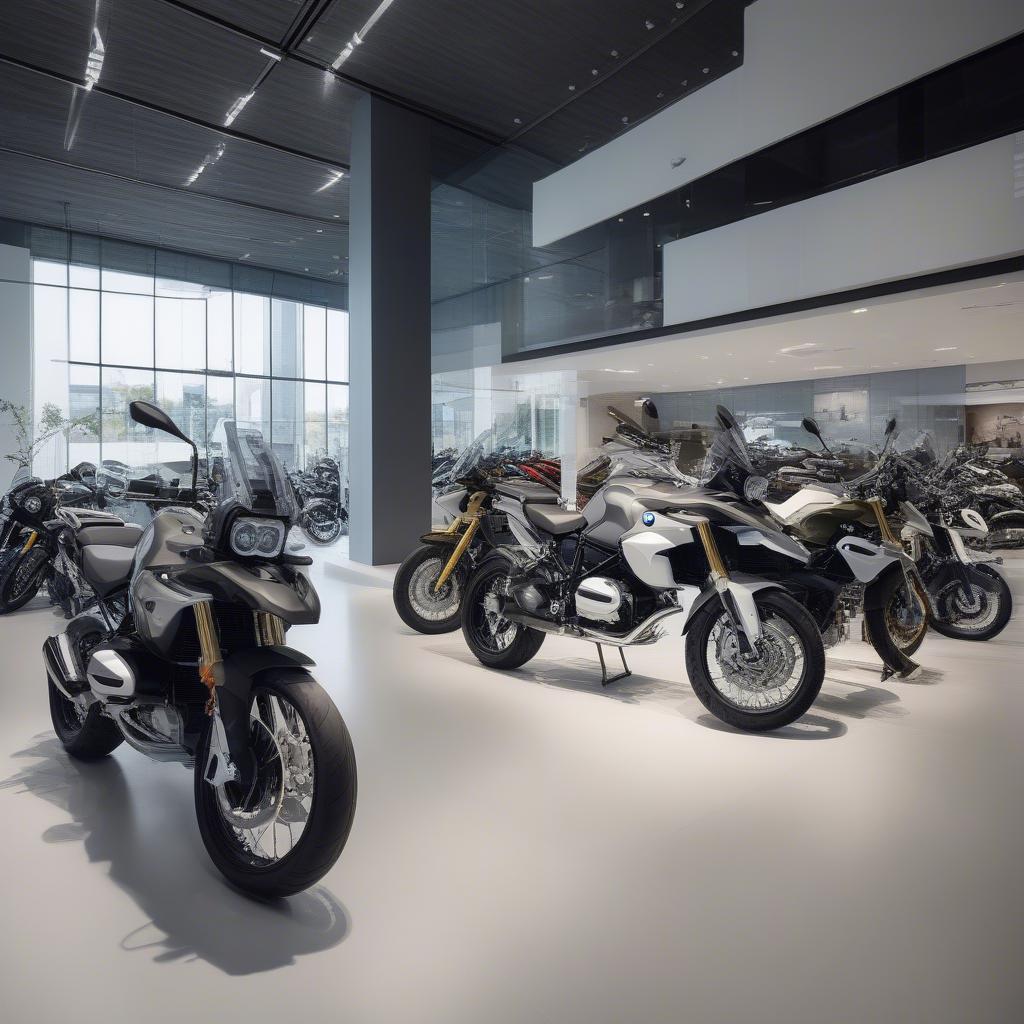 Đại lý BMW Moto sang trọng và hiện đại