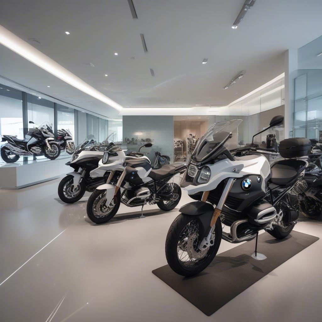 Đại lý BMW Motorrad hiện đại và sang trọng