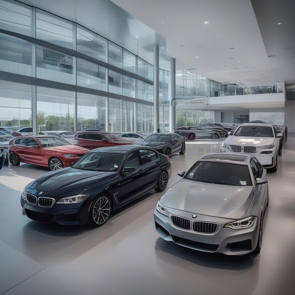 Đại lý BMW Toronto Canada sang trọng và hiện đại