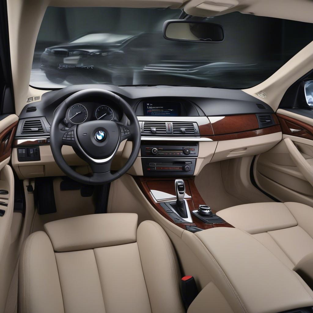 Đánh giá nội thất BMW 520i MT 2.2 2010: Thoải mái và hiện đại?