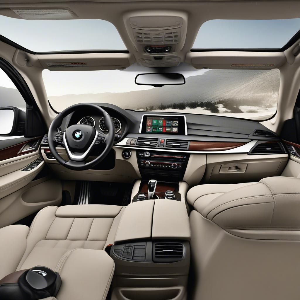 Đánh giá BMW X5 2014: Nội thất