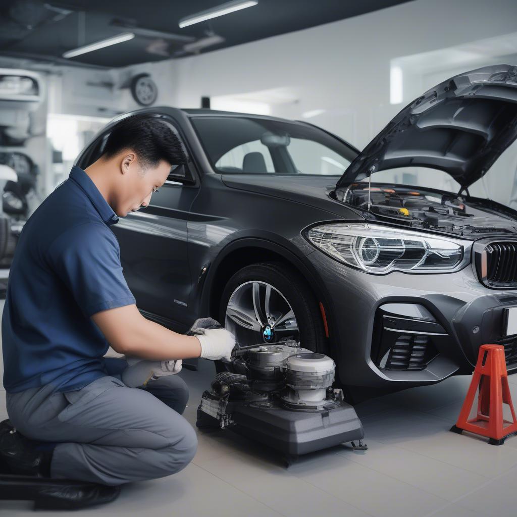 Dịch vụ bảo dưỡng chuyên nghiệp tại BMW Cầu Giấy