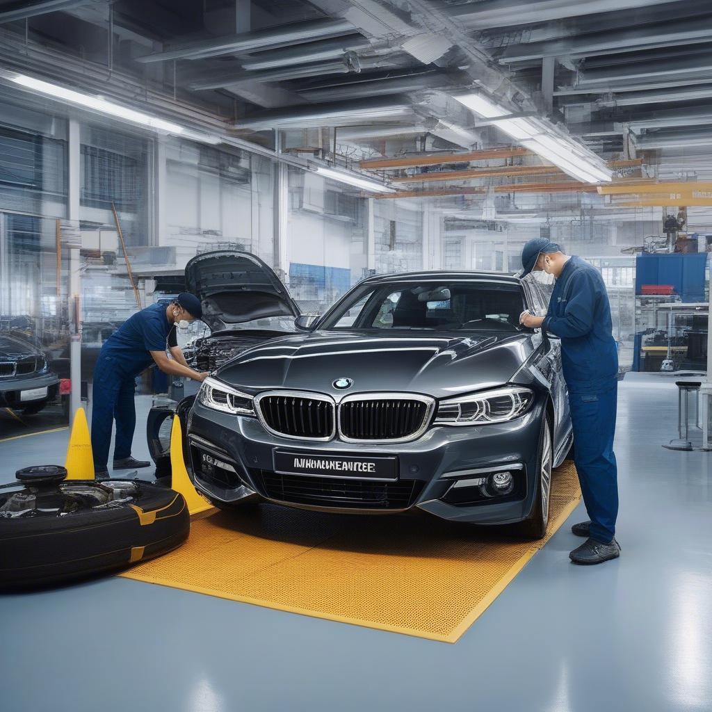 Dịch vụ bảo dưỡng BMW Cầu Giấy