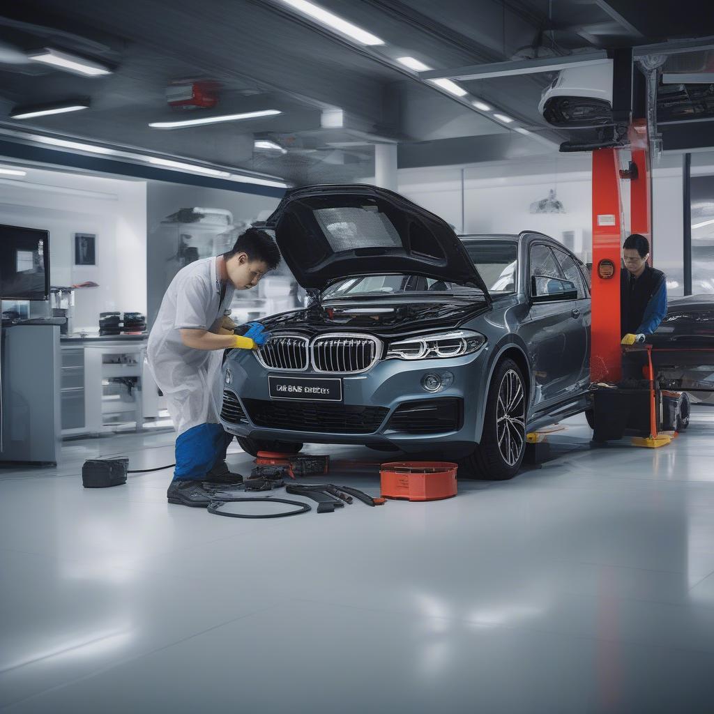 Dịch Vụ Bảo Dưỡng Chuyên Nghiệp tại BMW Cầu Giấy