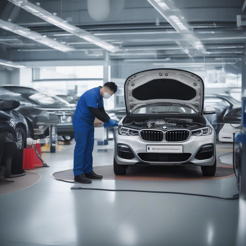 Dịch vụ bảo dưỡng chuyên nghiệp tại BMW Cầu Giấy