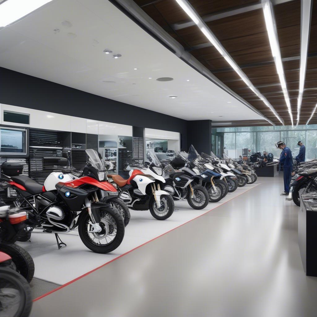 Dịch vụ bảo dưỡng tại Thaco BMW Motorrad