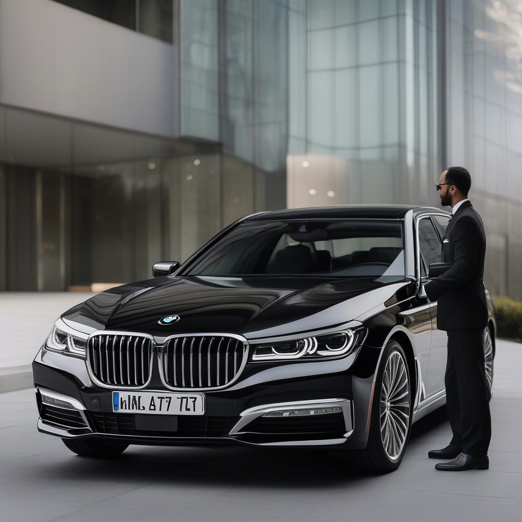 Dịch vụ chauffeur BMW sang trọng và đẳng cấp.