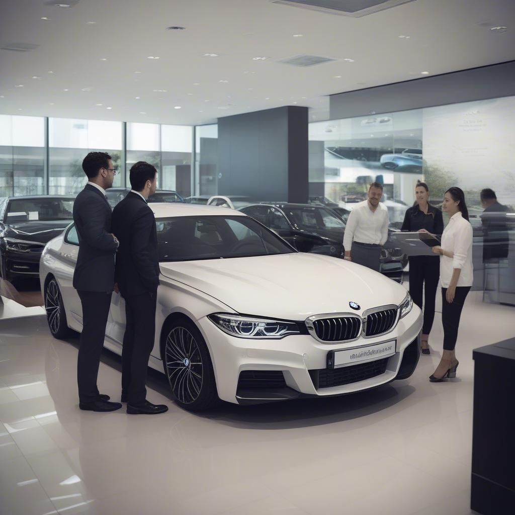 Dịch Vụ Chuyên Nghiệp Tại Đại Lý BMW