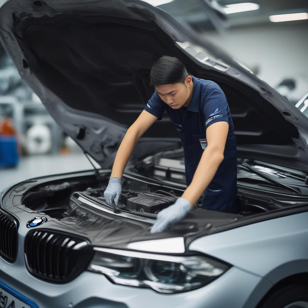 Dịch vụ hậu mãi tận tâm tại BMW Cầu Giấy