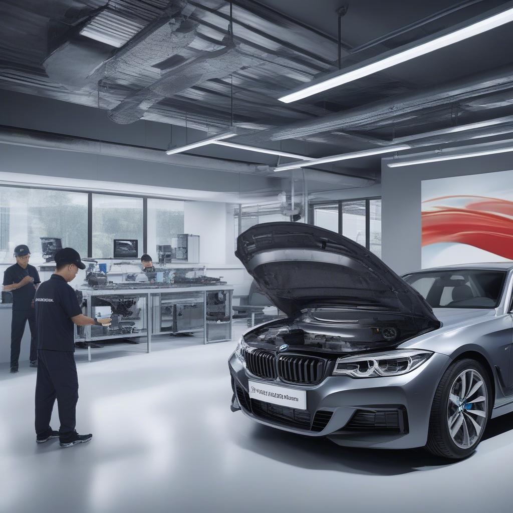 Dịch vụ hậu mãi tại BMW Cầu Giấy