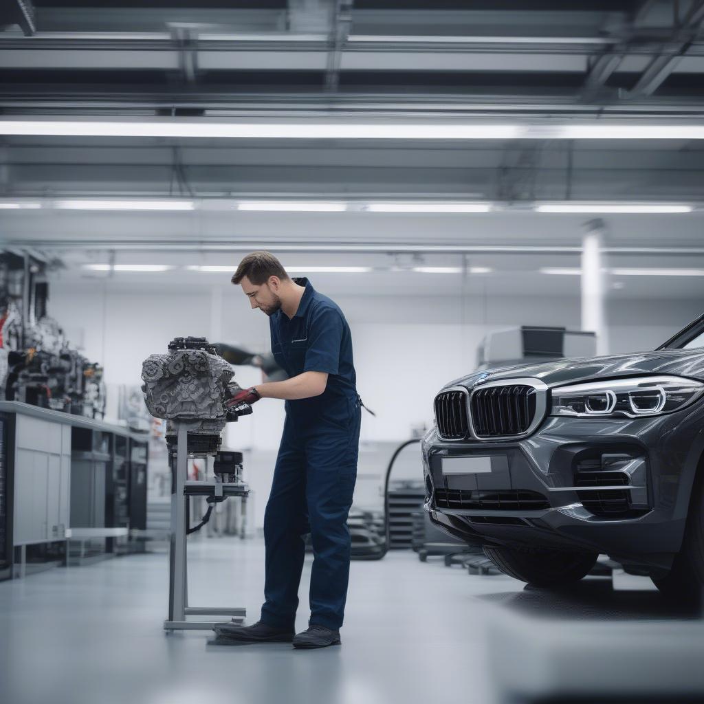 Dịch vụ hậu mãi BMW Cầu Giấy