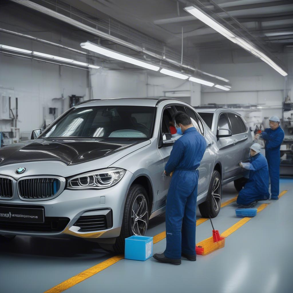 Dịch vụ hậu mãi BMW Cầu Giấy chuyên nghiệp và tận tâm