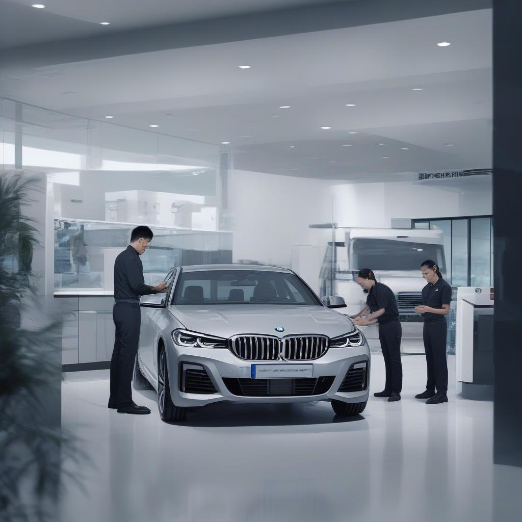 Dịch vụ hậu mãi BMW Cầu Giấy