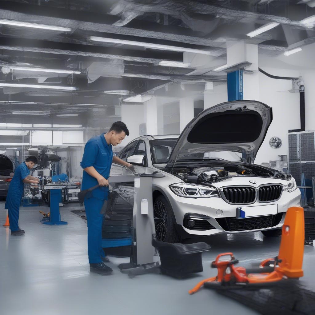 Dịch vụ hậu mãi BMW Cầu Giấy