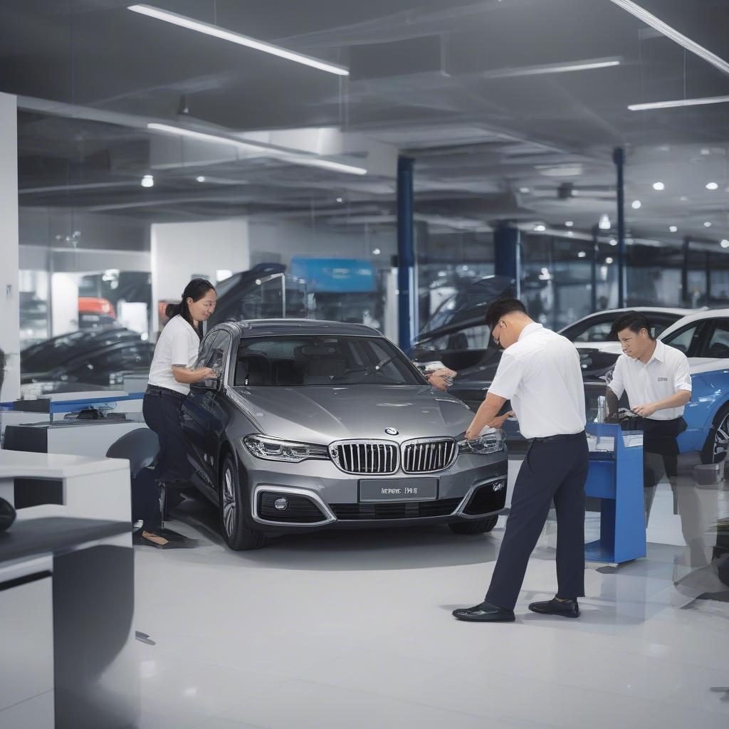 Dịch vụ hậu mãi tại BMW Cầu Giấy