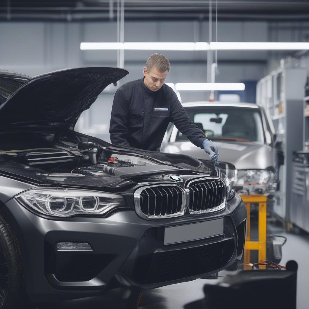 Dịch vụ hậu mãi chuyên nghiệp tại BMW Cầu Giấy