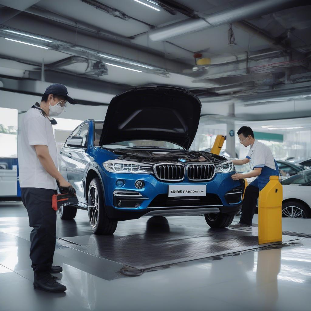 Dịch vụ hậu mãi BMW Cầu Giấy