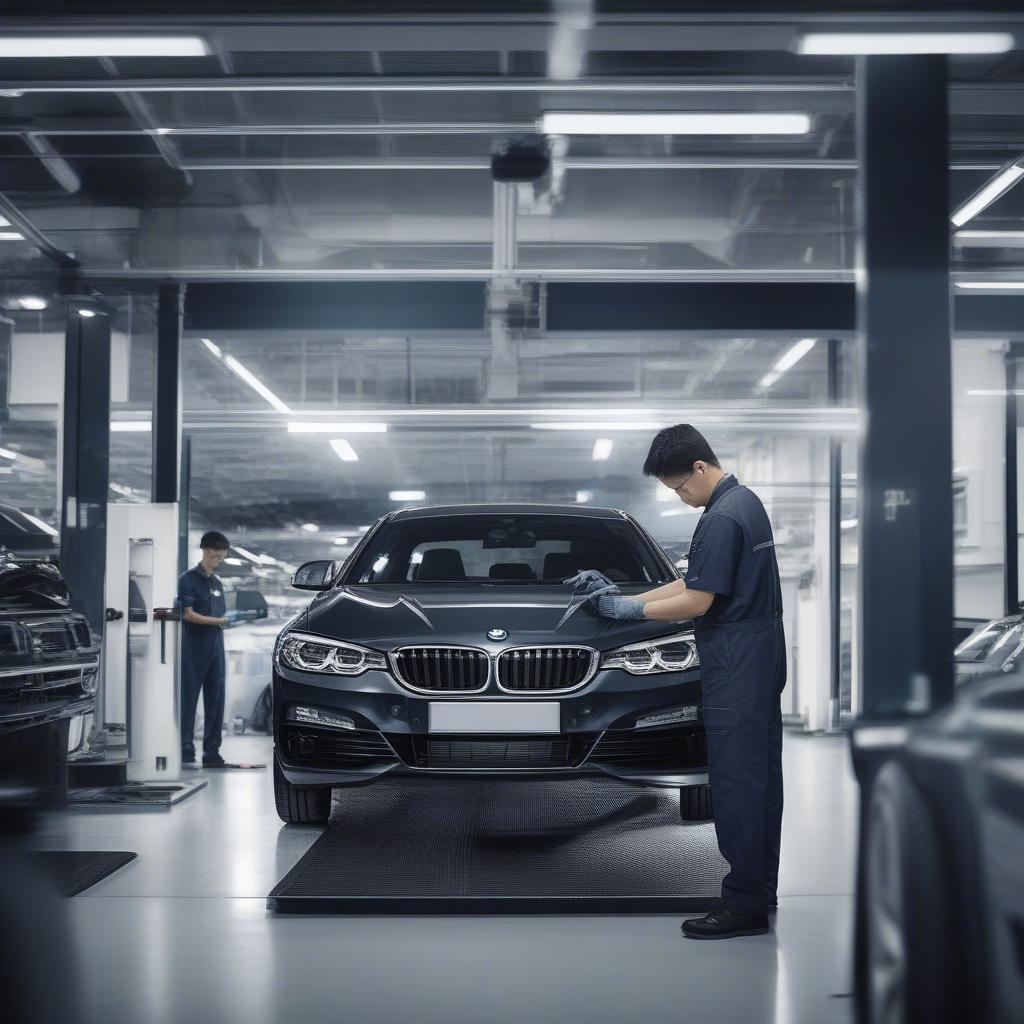 Dịch vụ hậu mãi BMW Cầu Giấy