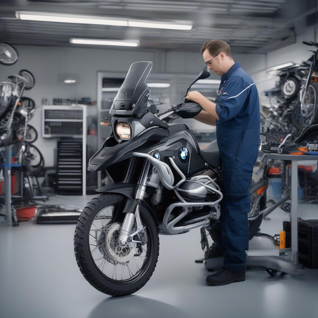 Dịch vụ chuyên nghiệp tại showroom BMW Motorrad Đà Nẵng