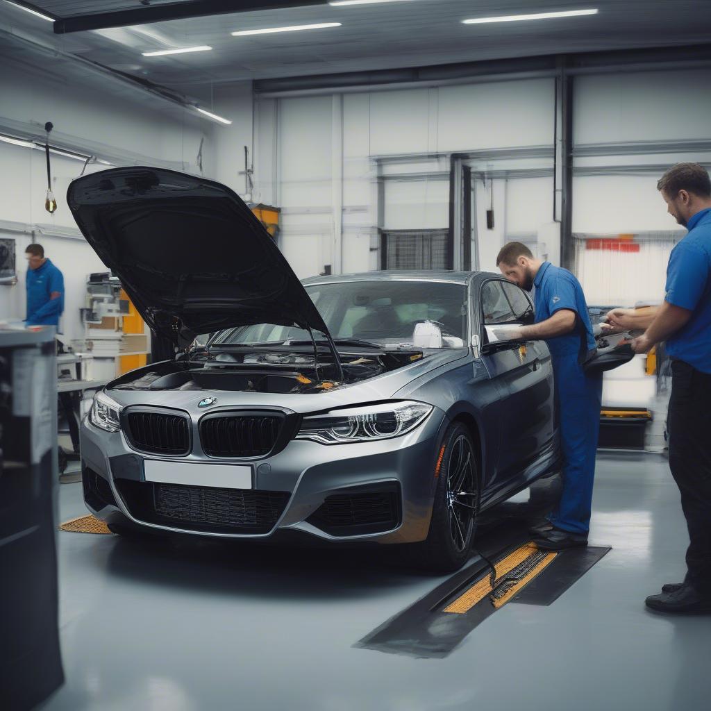 Dịch vụ tại đại lý BMW chính hãng: bảo dưỡng, sửa chữa, cung cấp phụ tùng