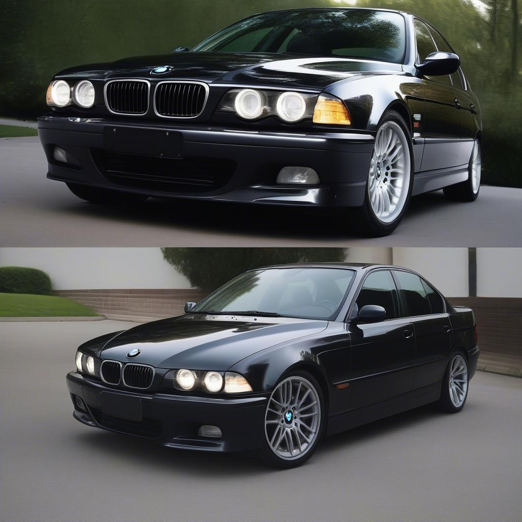 Độ đèn BMW E39 nâng cấp - Tăng cường hiệu suất chiếu sáng