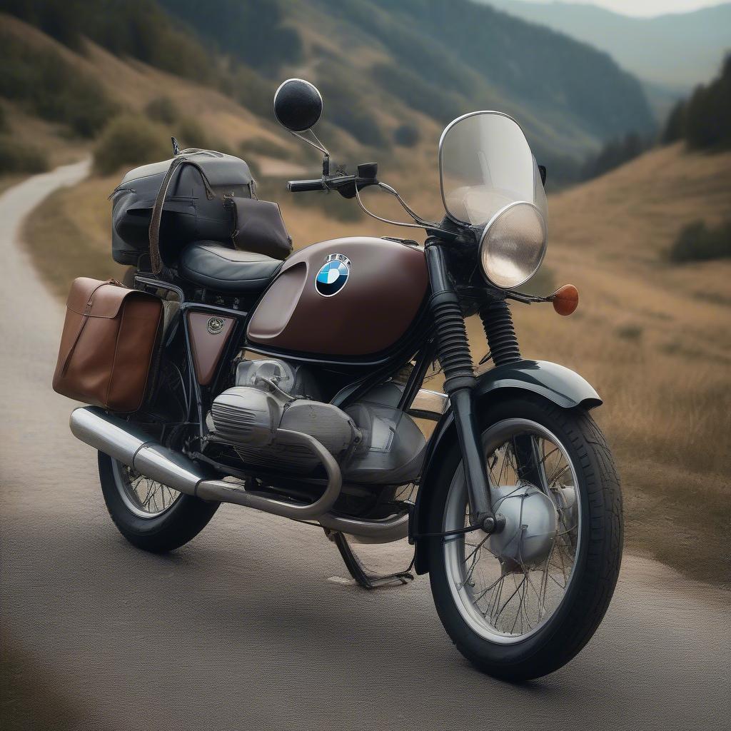 Độ xe moto BMW phong cách cổ điển