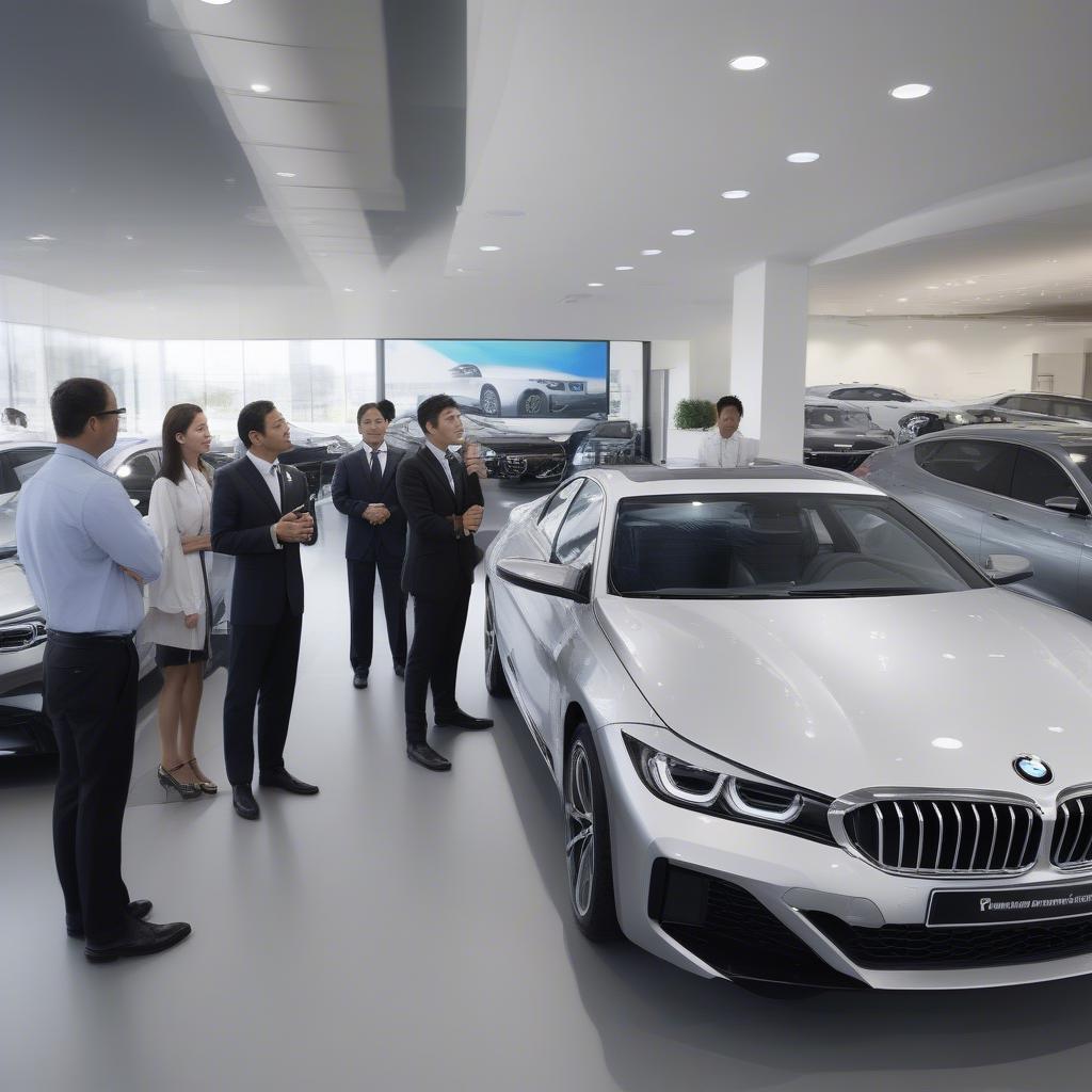 Đội ngũ BMW Mountain View tư vấn khách hàng