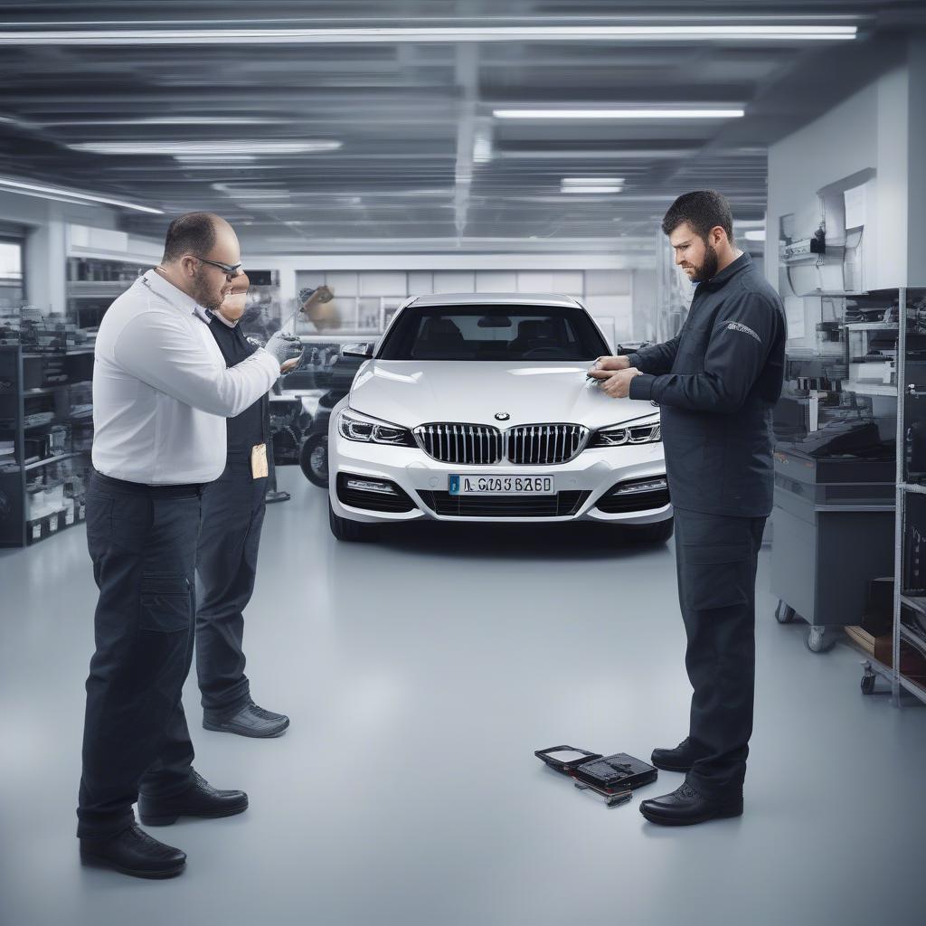 Đội Ngũ Kỹ Thuật BMW Cầu Giấy