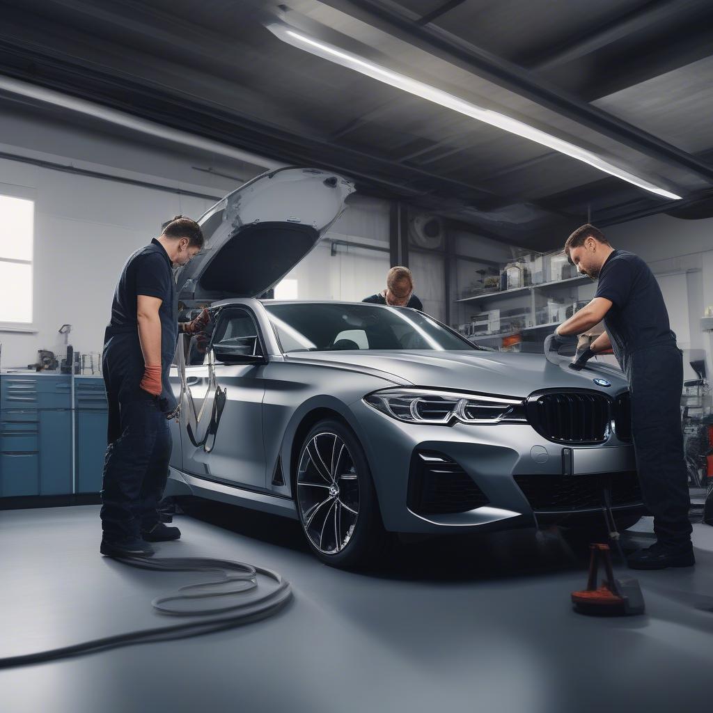 Đội ngũ kỹ thuật viên BMW giàu kinh nghiệm