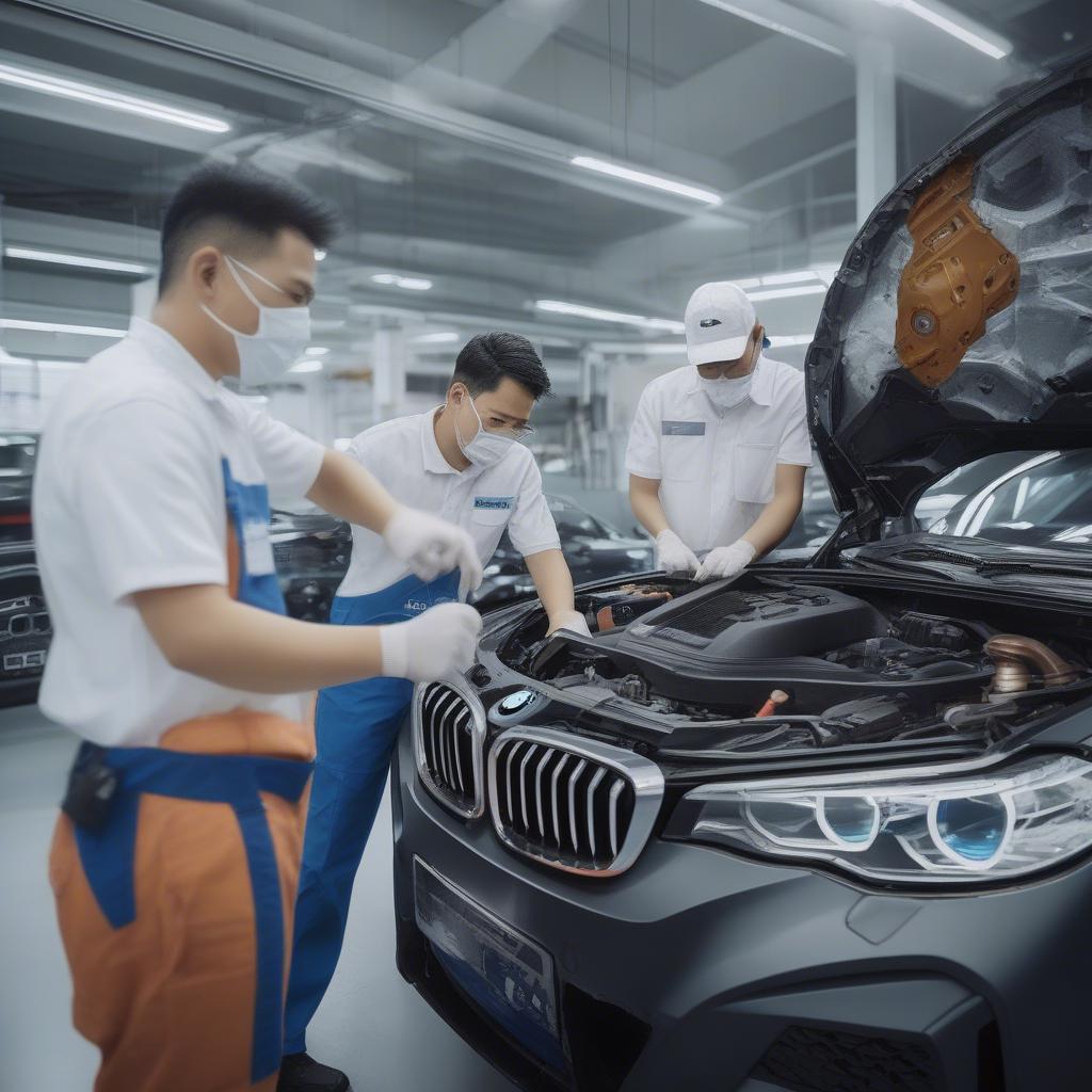 Đội Ngũ Kỹ Thuật Viên BMW Cầu Giấy