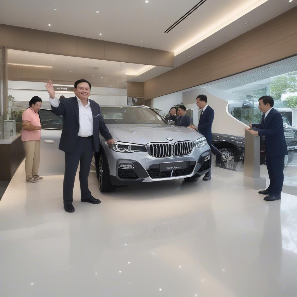 Đón 67 lên BMW tại Cầu Giấy