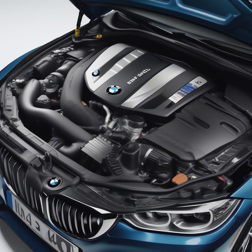 Động cơ BMW 40d mạnh mẽ