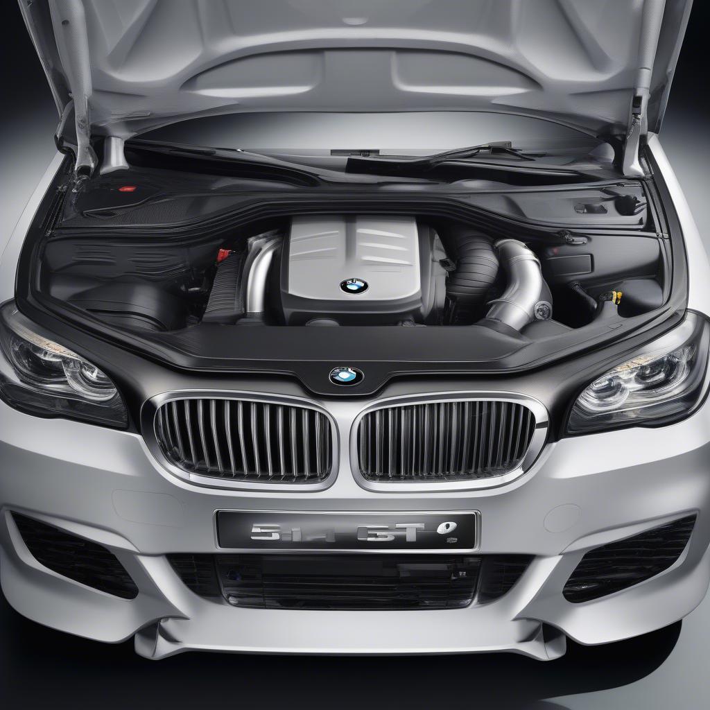 Động cơ mạnh mẽ của BMW 528i GT