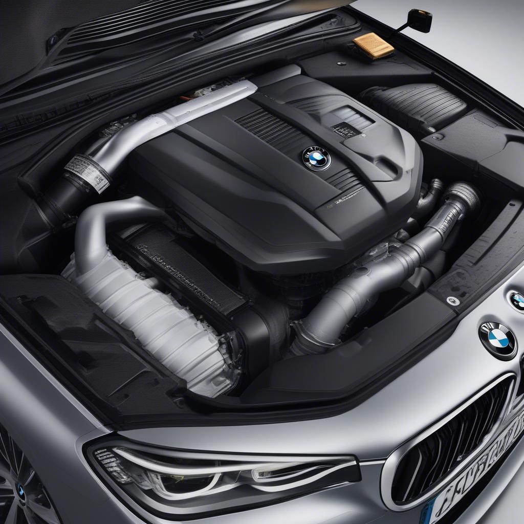 Động cơ BMW 740e iPerformance