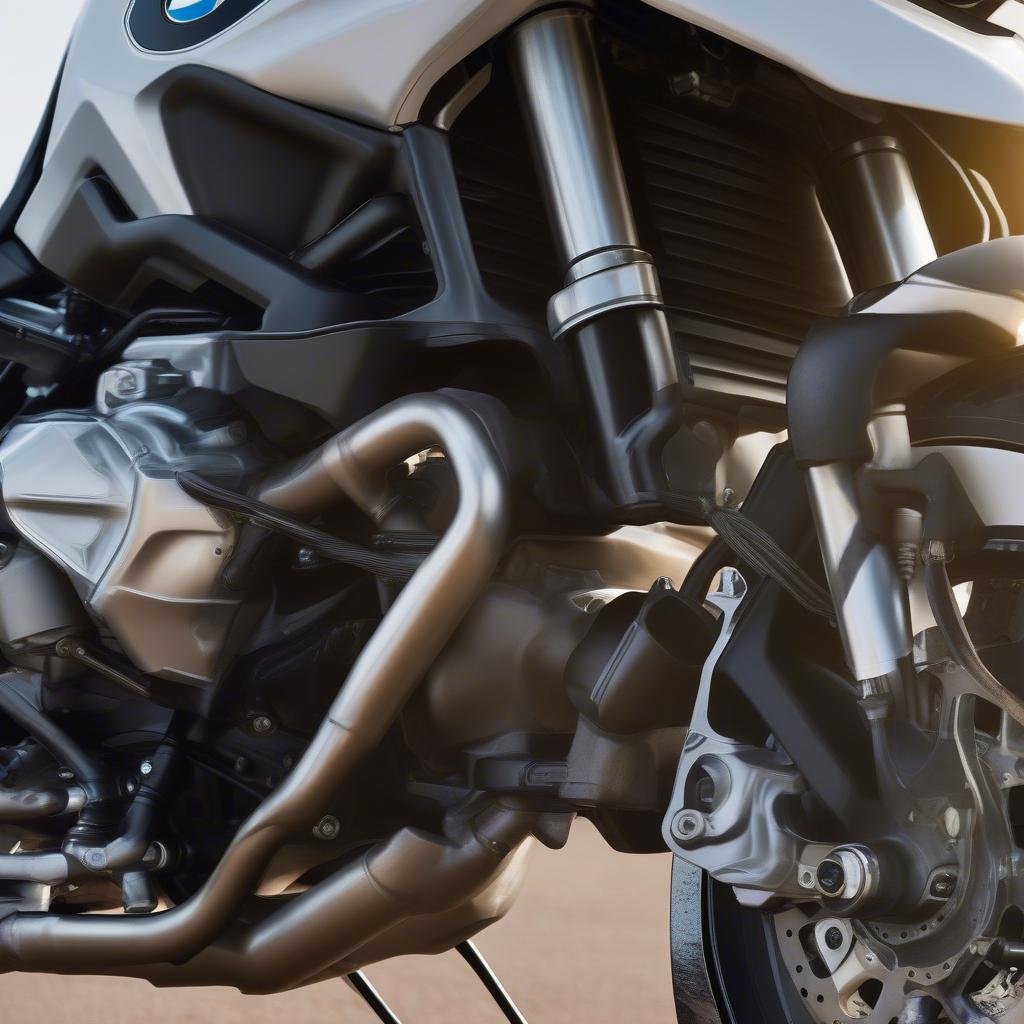 Động cơ mạnh mẽ của BMW F1200GS