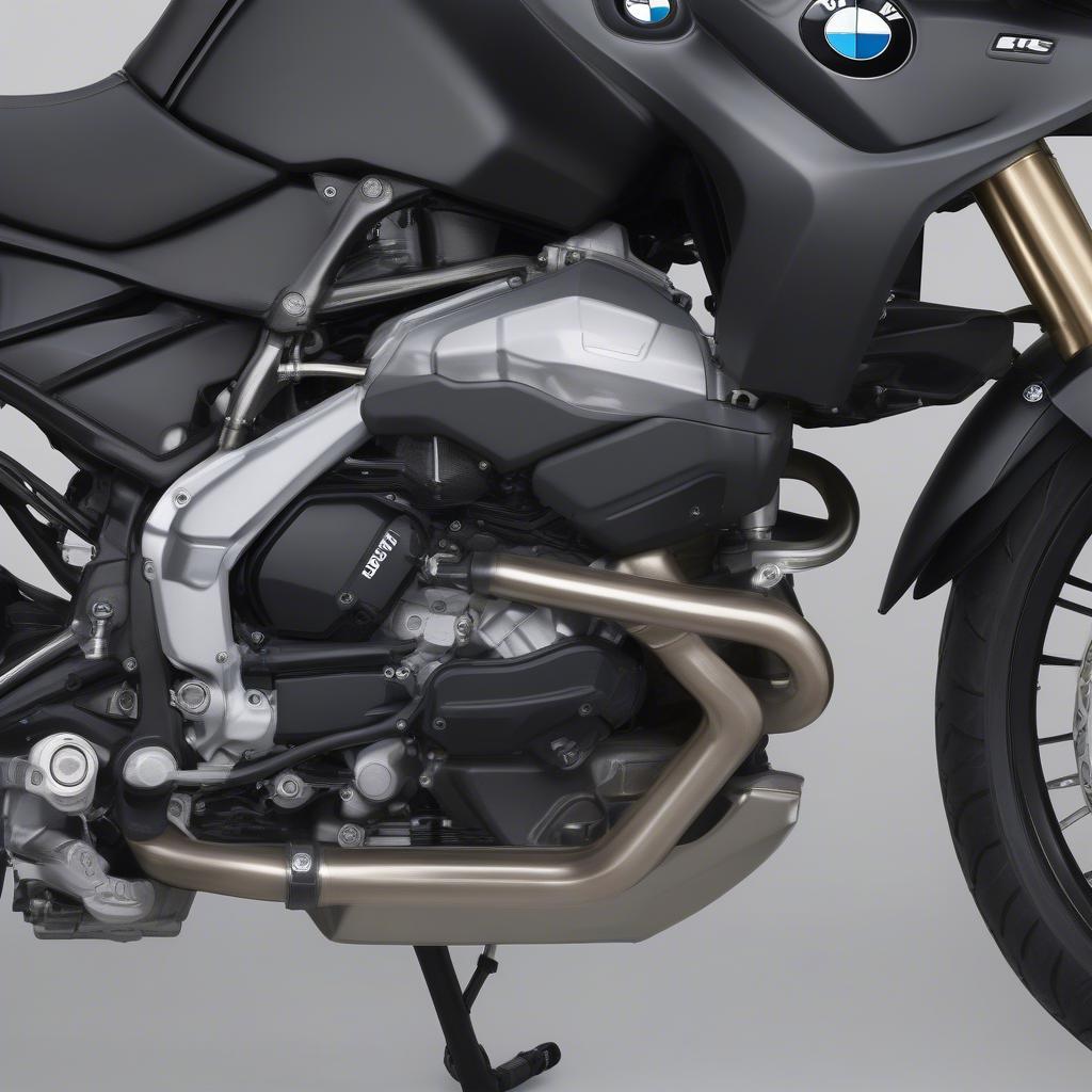 Động cơ mạnh mẽ của BMW GS 800GS