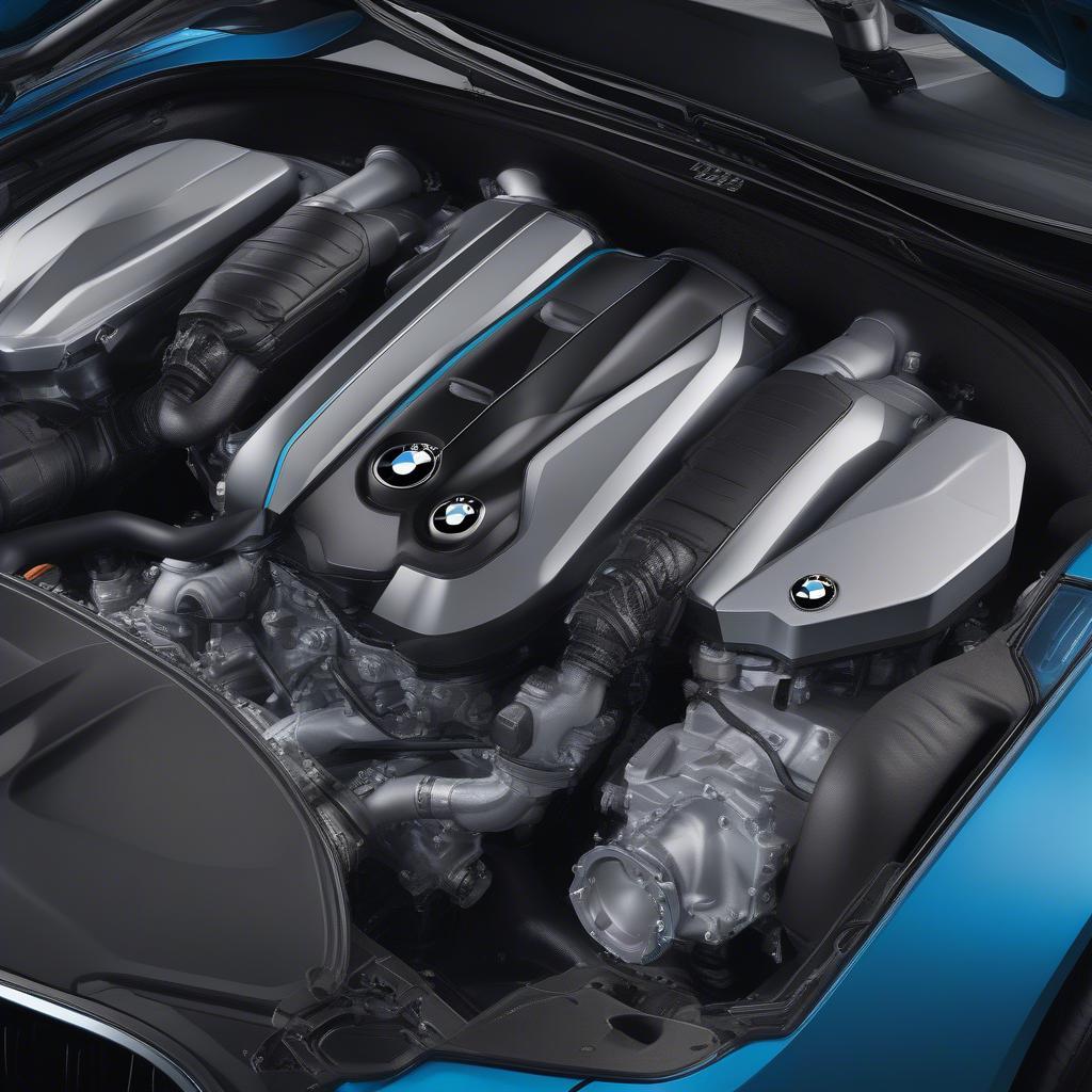 Động cơ Hybrid của BMW i8