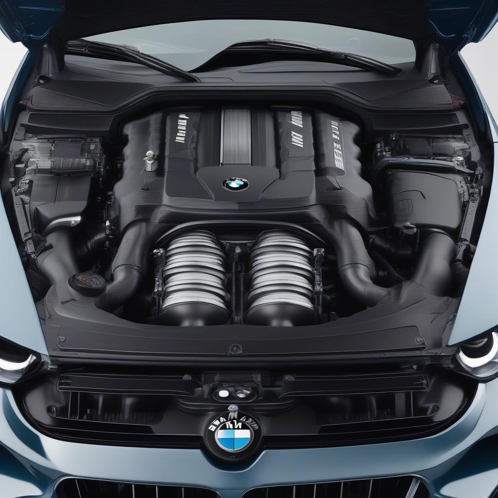 Động cơ V8 TwinPower Turbo của BMW M8