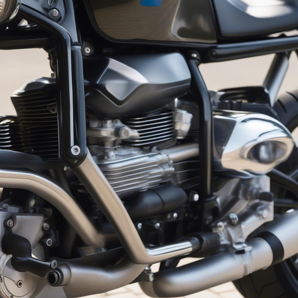 Động cơ BMW R nineT mạnh mẽ