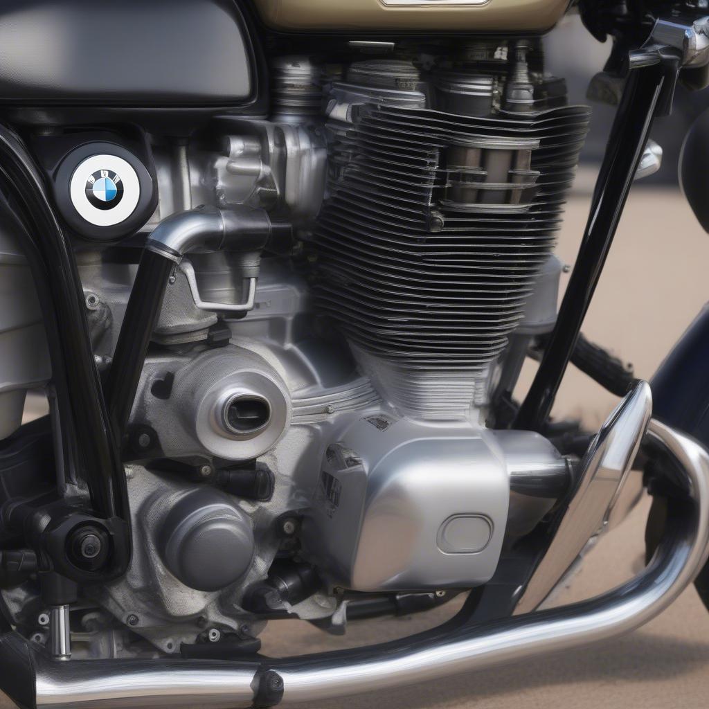 Động cơ mạnh mẽ của BMW R75