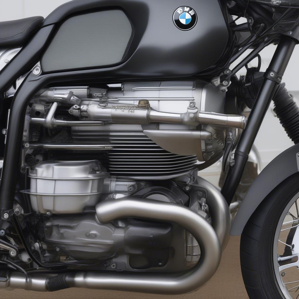 Hình ảnh động cơ boxer của BMW R12