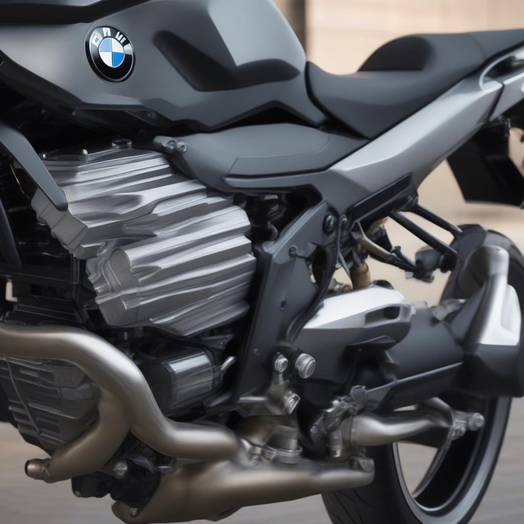 Động cơ mạnh mẽ của sportbike BMW 150