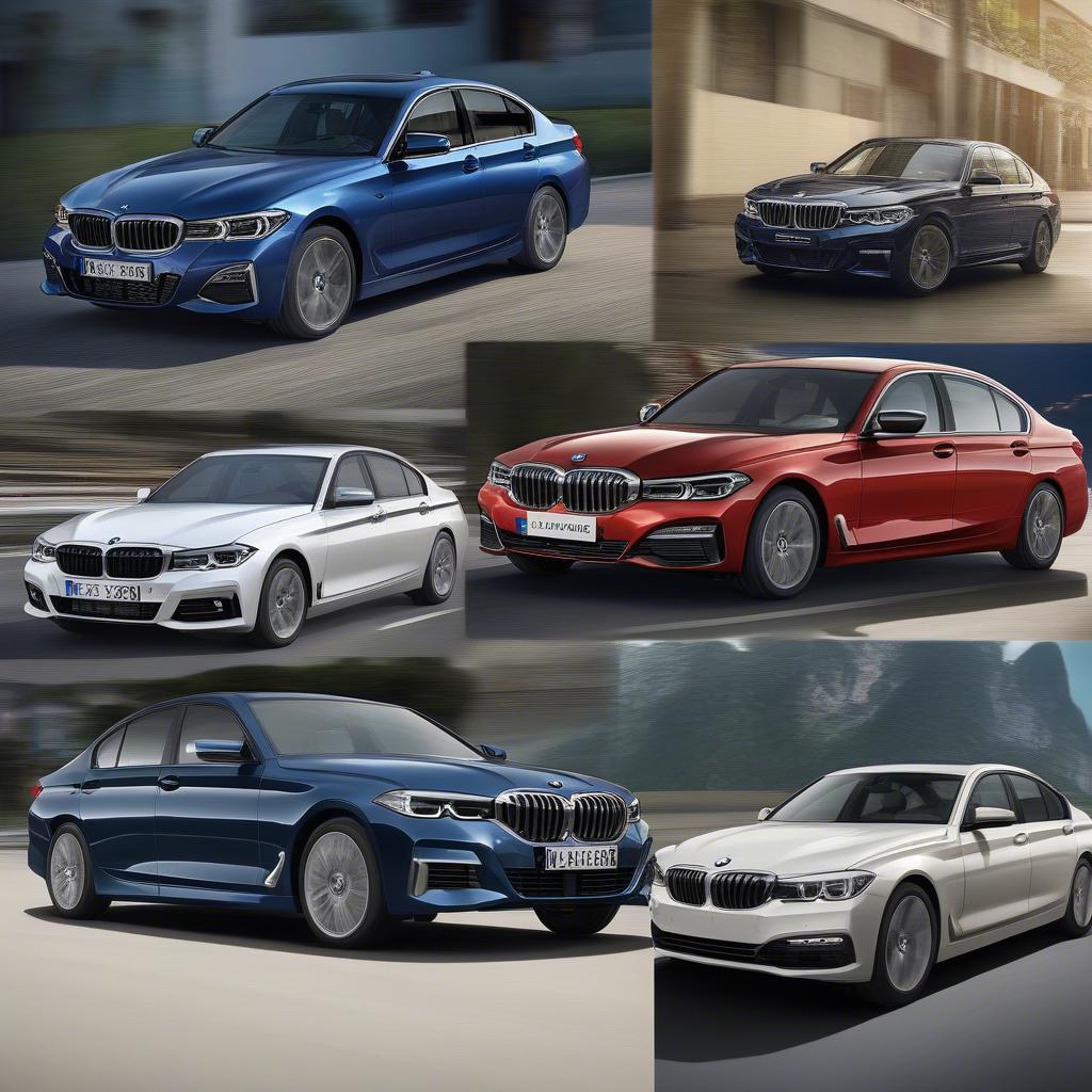 Các dòng xe Sedan của BMW