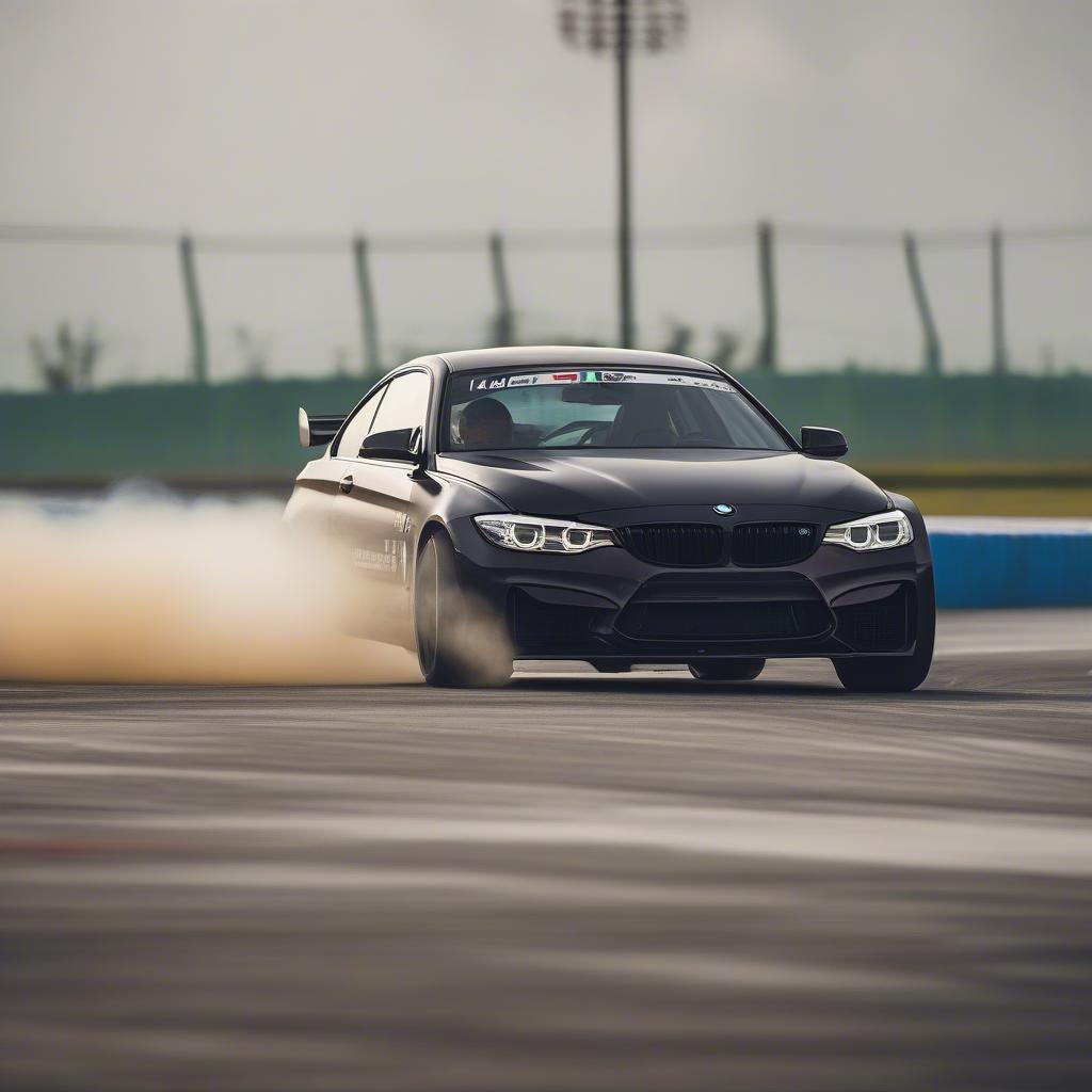 Huấn luyện Drift với BMW tại Cầu Giấy