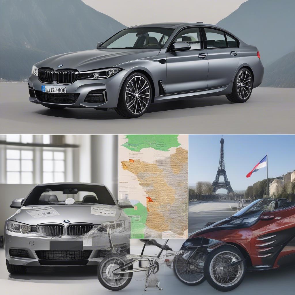 Giá xe BMW tại Pháp đa dạng