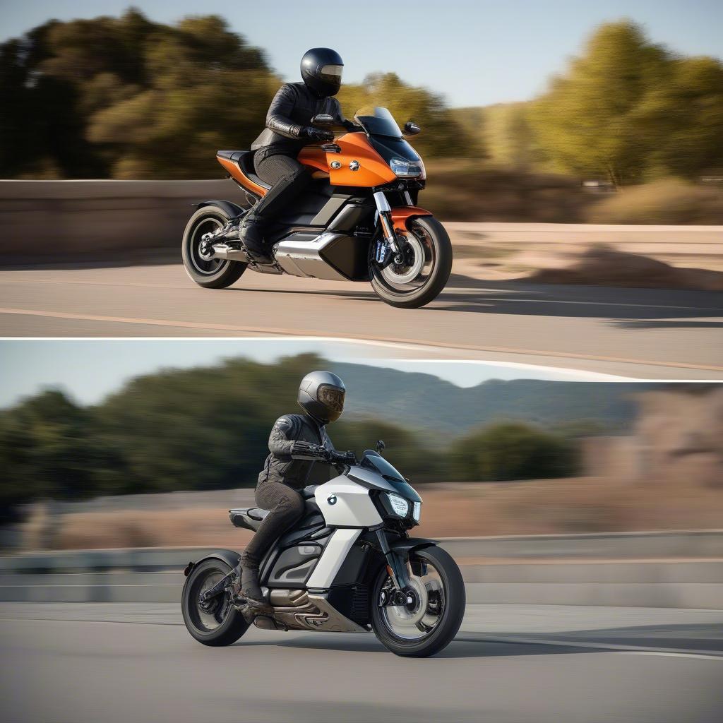 Harley-Davidson LiveWire và BMW C Evolution: So sánh Hiệu suất và Khả năng Vận hành