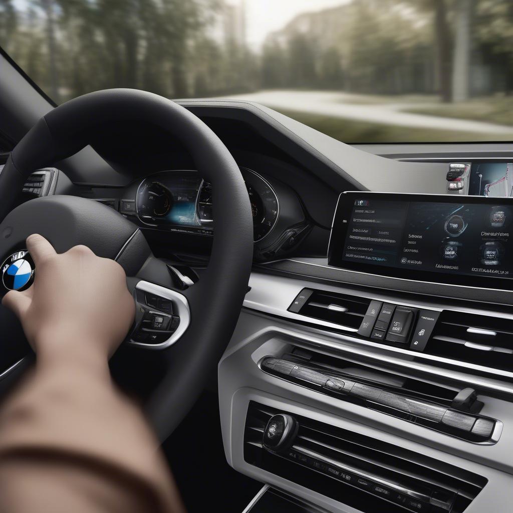 Hệ thống iDrive BMW