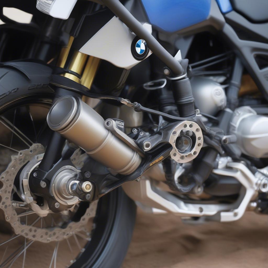 Hệ thống treo BMW F800GS linh hoạt